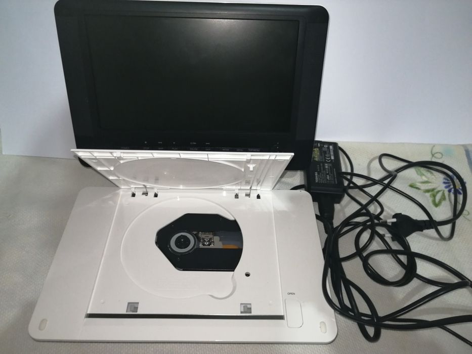 Leitor TOSHIBA de DVD e CD Portátil