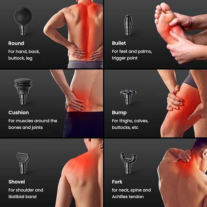 Masażer mięśni 4 prędkości