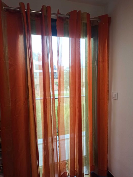 Cortinados em organza