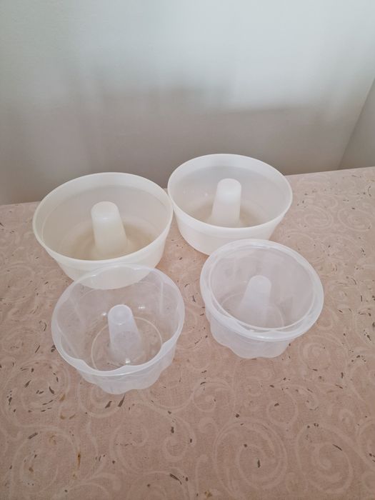 Conjunto 4 formas para frigorífico e microondas