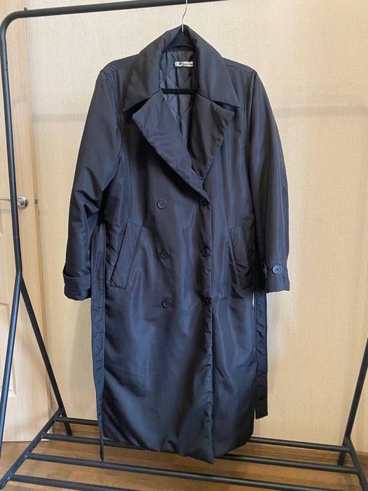 Демісезонний утеплений тренч