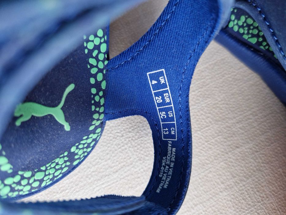 Nowe sandały dla chłopca Puma