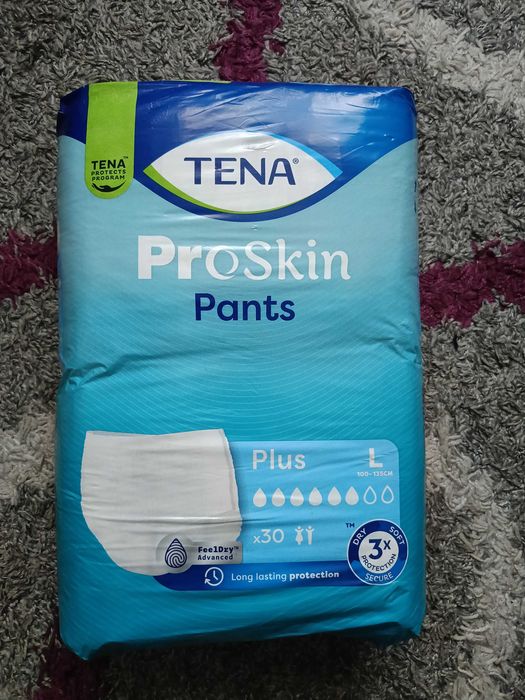 Majtki chłonne TENA PANTS ProSkin PLUS L ( 30 szt)