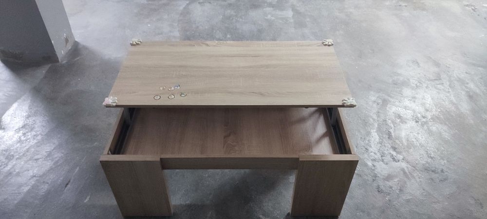 Mesa retangular centro