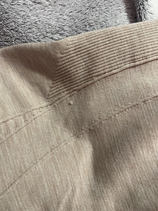 Legginsy bezszwowe beżowe gym glamour