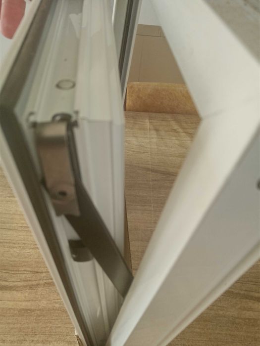 Janela branca vidro duplo 0,50cm por 0,50cm - Nova