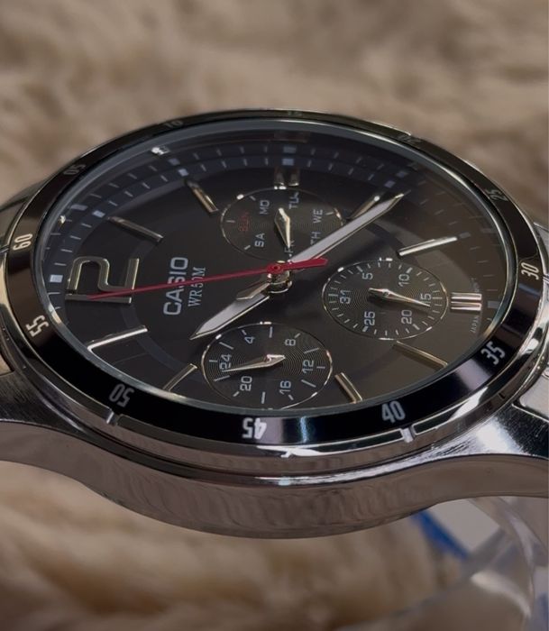 Годинник чоловічий Casio MTP-1374D-1 Оригінал Гарантія Касио часы