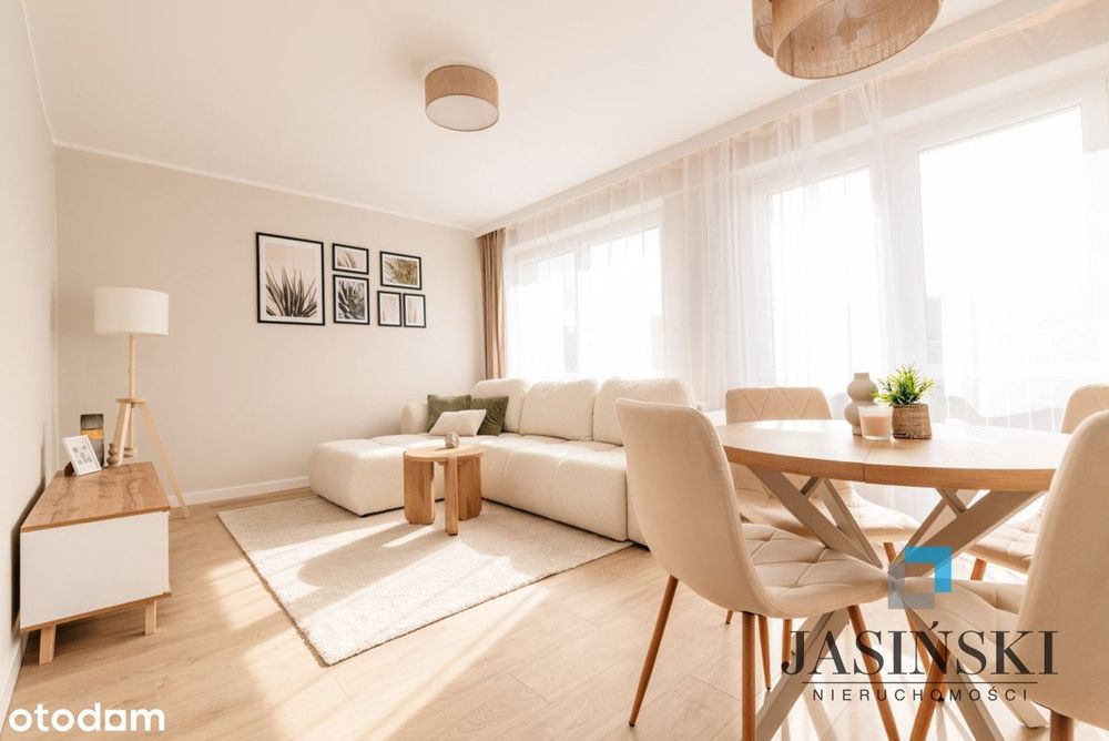 3 pok. świeżo wykończone, 60,60  m2, Boenigka