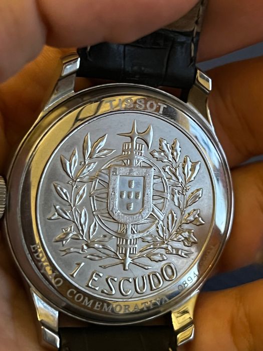 Edição limitada relógio Tissot Escudo - COM CERTIFICADO