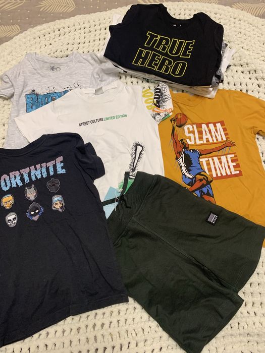 Продам фудболочки і шорти на хлопчика