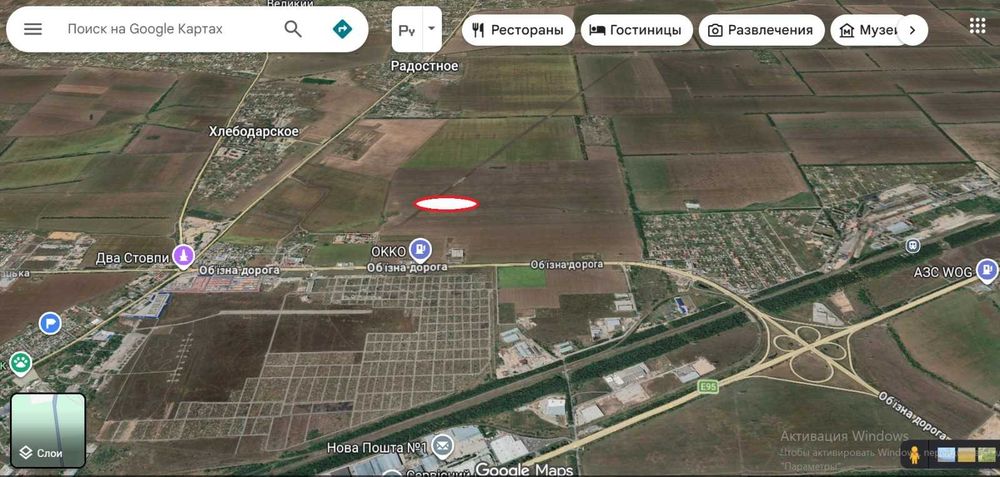 1.8 Гектар На Окружной. 880м от трассы.