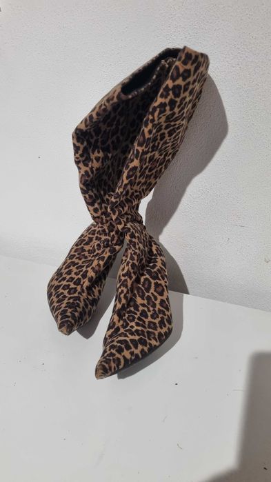 Botas cano alto leopardo