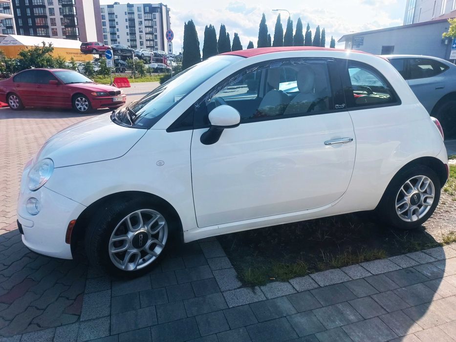 Fiat 500c  2012 р. 1.4 бензин.. Автомат.