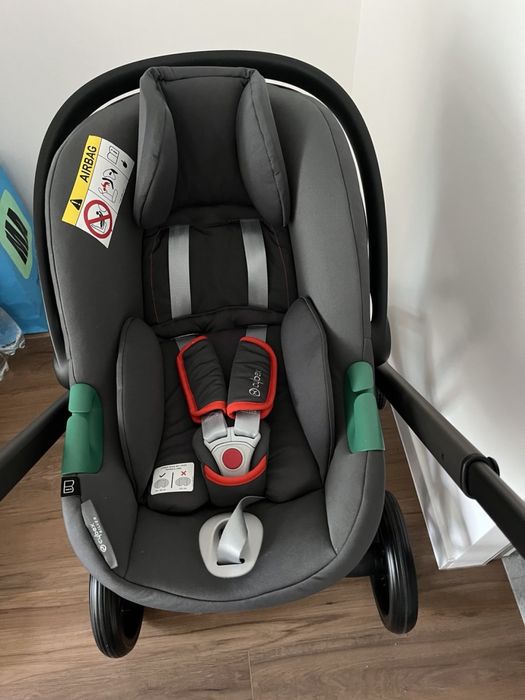 Коляска 2 в 1 Cybex Balios S Lux + автолюлька Cybex з адаптерами