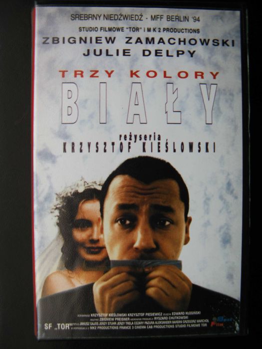 VHS: Trzy kolory - Biały, Julie Delpy, Zbigniew Zamachowski