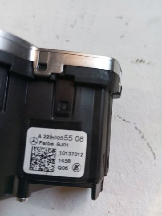 WŁĄCZNIK ŚWIATEŁ PRZEŁĄCZNIK MERCEDES S KLASA W221 A2219055508