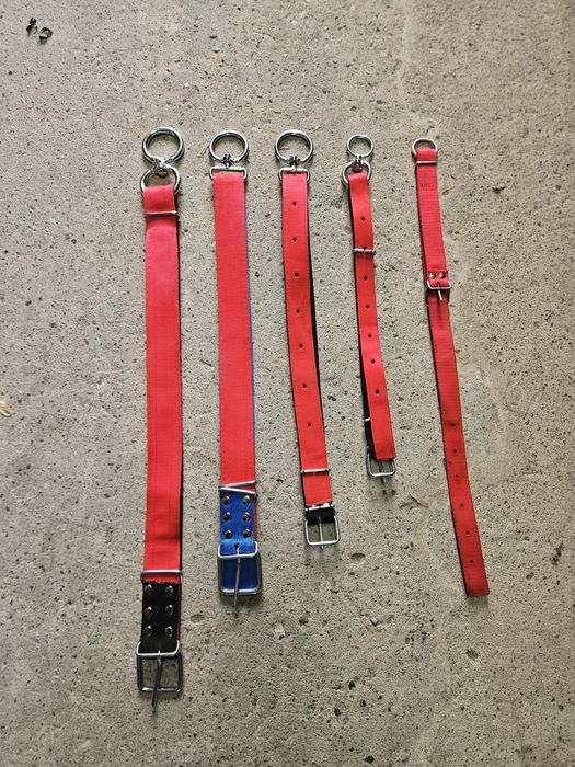 Pas obroża Byka Krowy żłobowe uwięziowe Nowe Wzmocnione