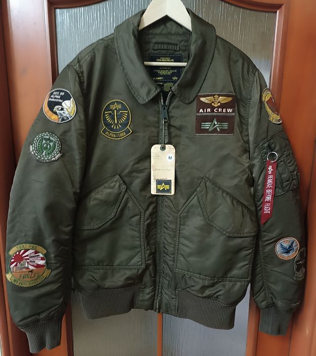 Kurtka Alpha industries NOWA cwu 45 P (N) Pilot ( ocieplana)rozmiar M