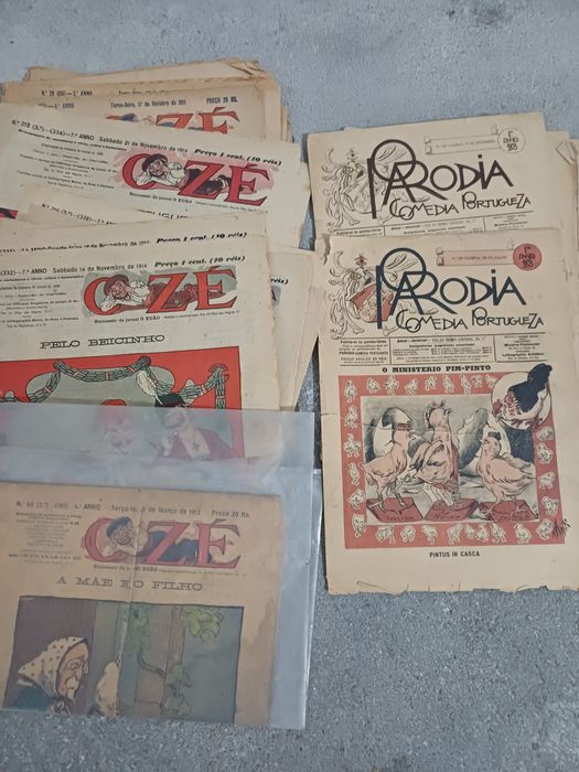 Revistas do ze e da parodia