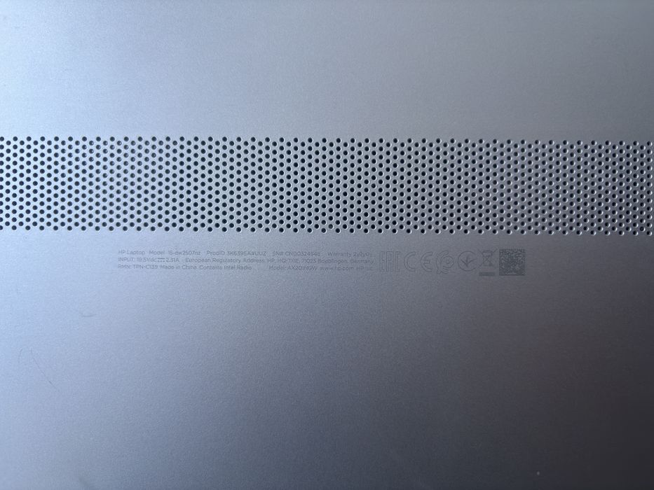 Hp 15-dw2507nz i5 1035g1 15gb ssd m2 без торгу!