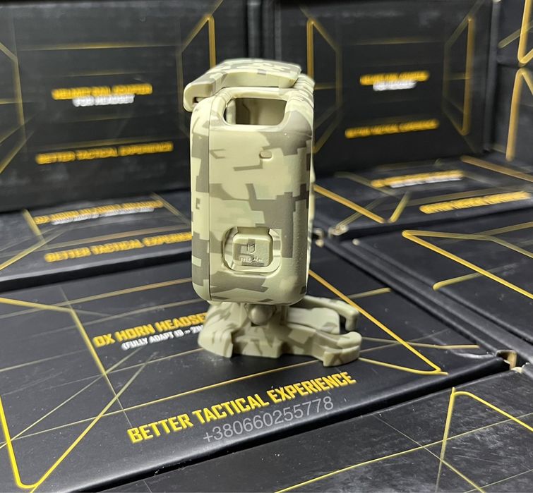 Рамка для гоупро GoPro Hero 5, 6, 7, 2018 піксель камуфляж