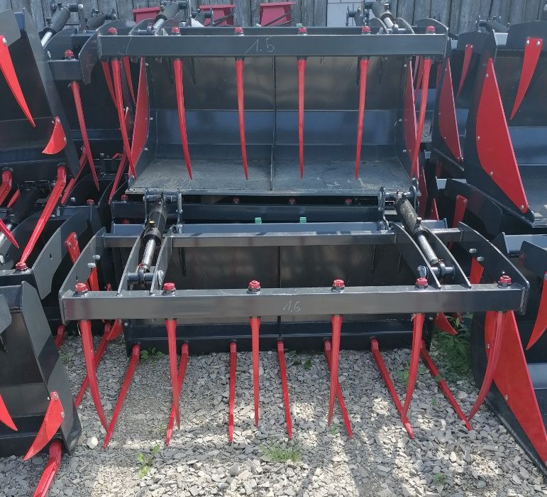 Solidny KROKODYL łyżkokrokodyl do tura do ładowacza Transport