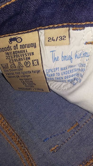 nowe spodnie jeansowe olabukse rozm 24/32