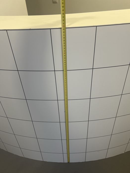 Balcão para Recepção Oval /Curvo, (pouco uso)