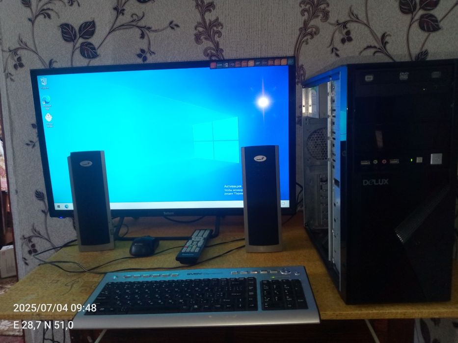 Системник,монитор