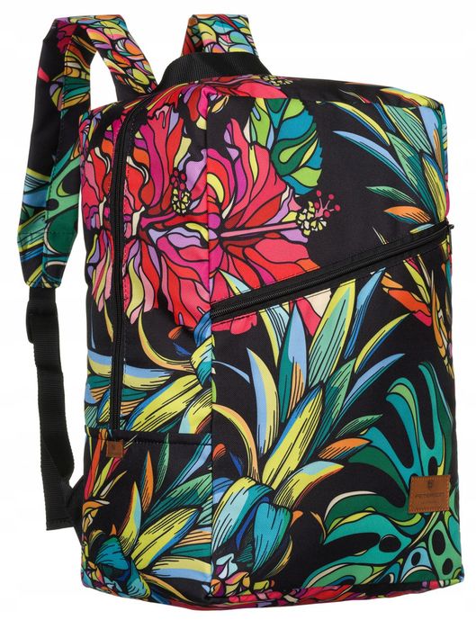 plecak-torba podróżna z uchwytem na walizkę - peterson