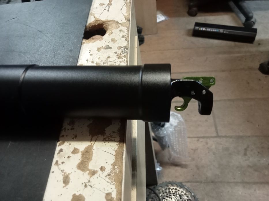 Nowa sztyca regulowana syncros 34,9 mm,drop 200