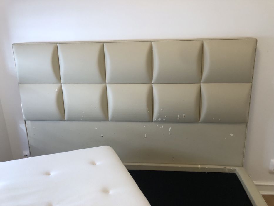 Cama casal para estofar