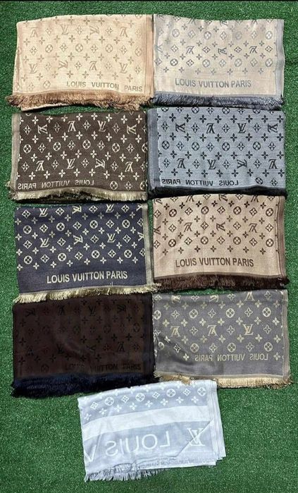 Szal Chusta Damski LV Gucci Chanel Burberry Dior