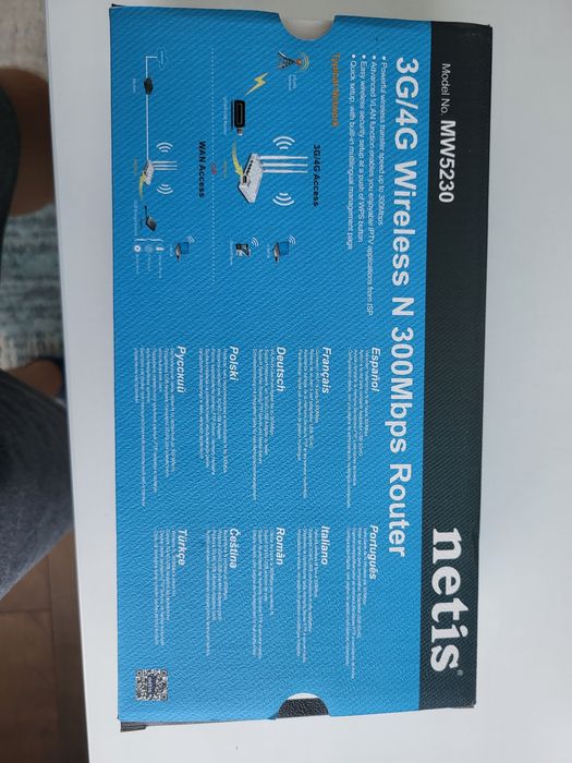 Роутер netis 3G/4G Wireless N 300Mbps Router