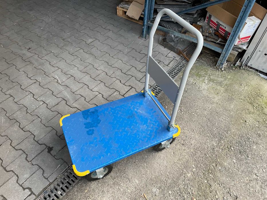 Wózek platformowy transportowy magazynowy 450 kg HIGHER