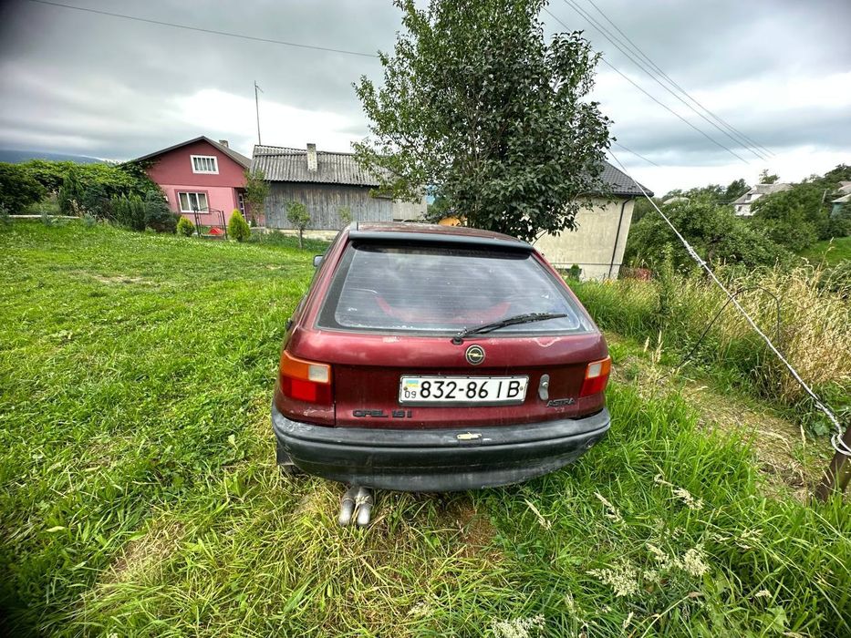 Продам опель астра 1.6 газ/бензин
