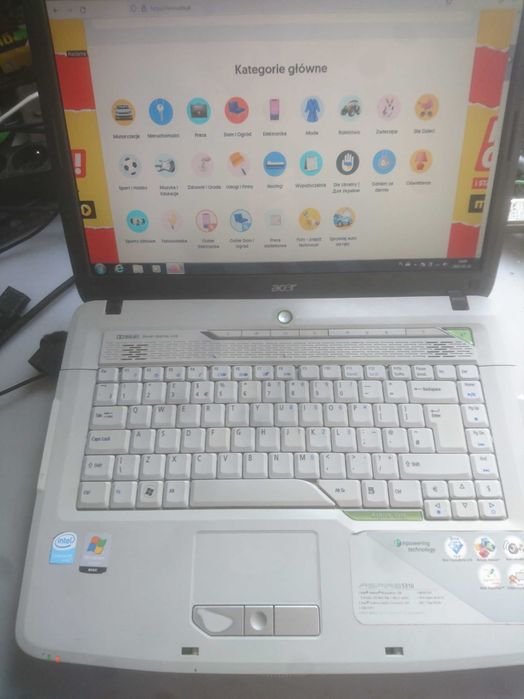 komputer laptop acer 5310   procesor T7200 2x2.0 GHz