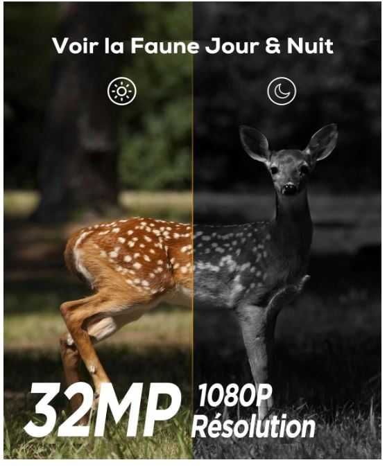 Fotopułapka iZEEKER iG200 32MP HD z ekranem LCD