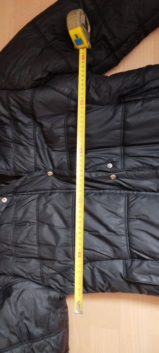 Kurtka puchowa długa