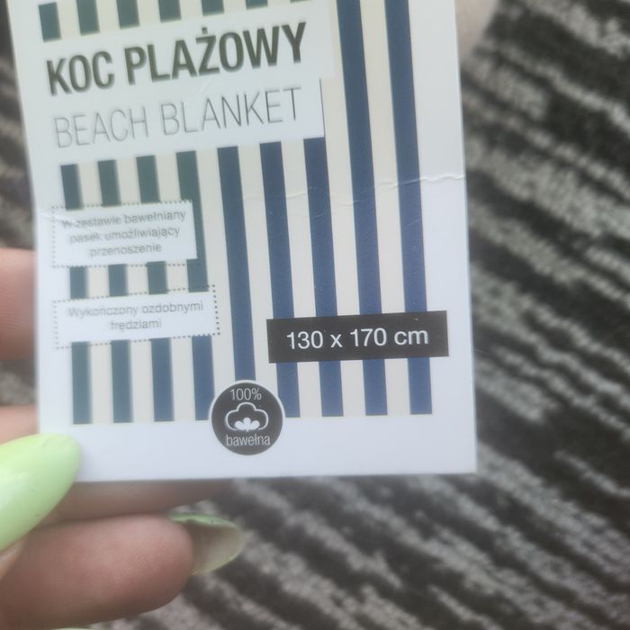 Koc plażowy nowy