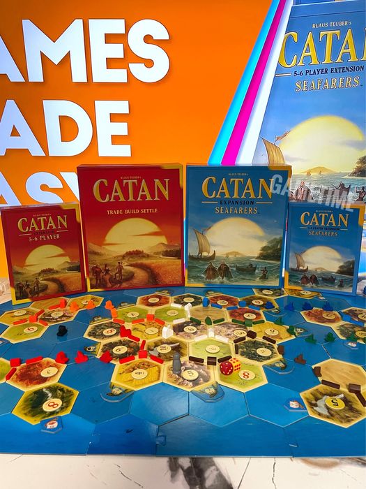 Catan Катан Колонизаторы настольная игра Катан Мореходы