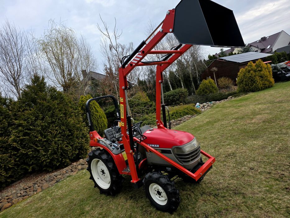 Traktorek Yanmar AF18 18KM 4x4 Wspomaganie Rewers 1995r 489mth