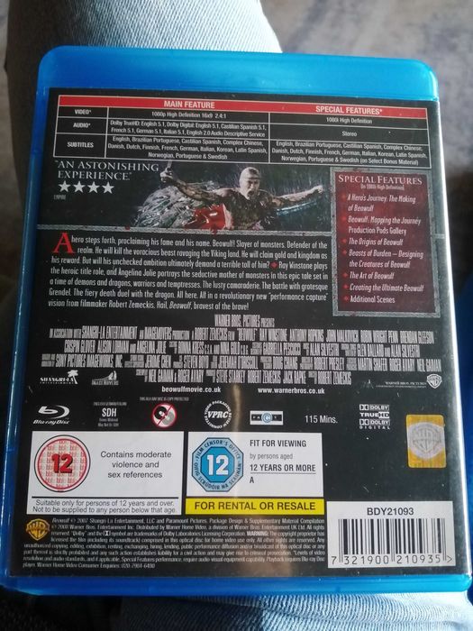 Filmes em blu ray originais