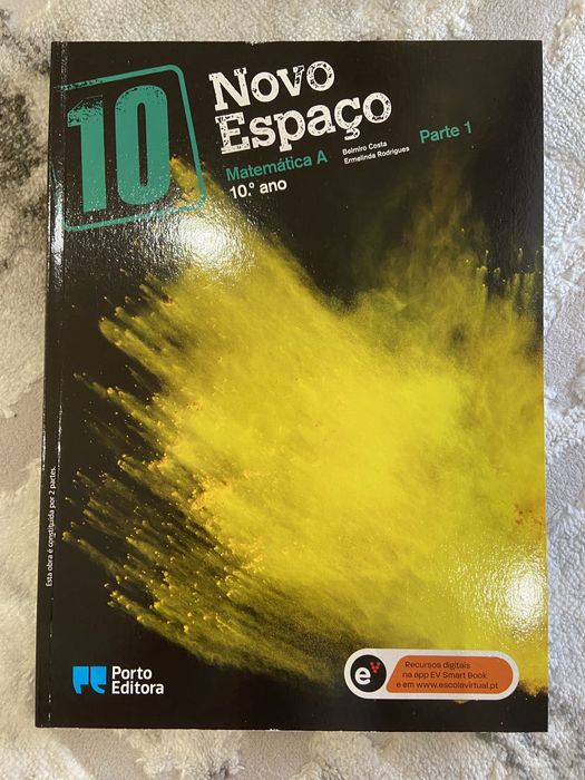 2 manuais de Matemática 10°ano