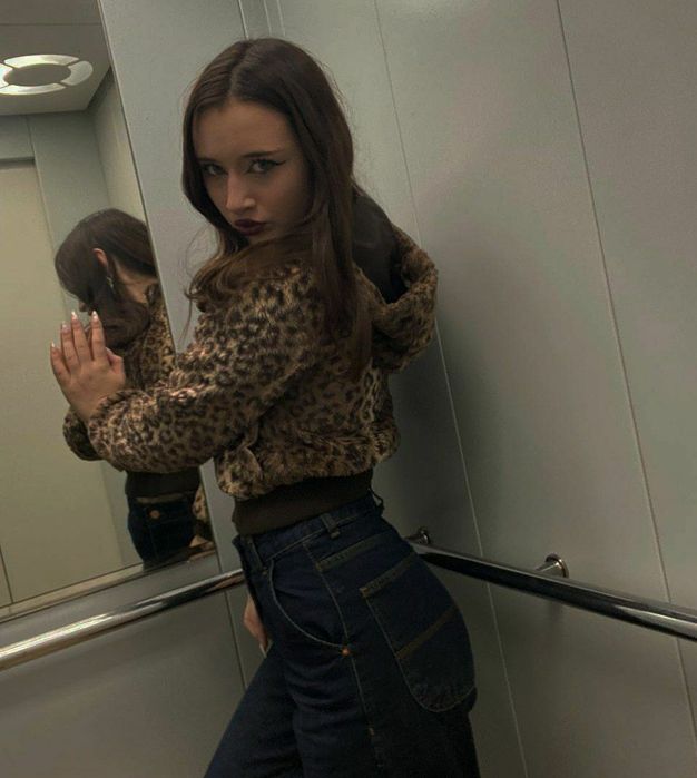 Шубка шуба курточка леопард