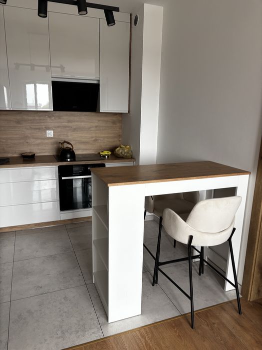 Wyspa kuchenna stół barowy hokery