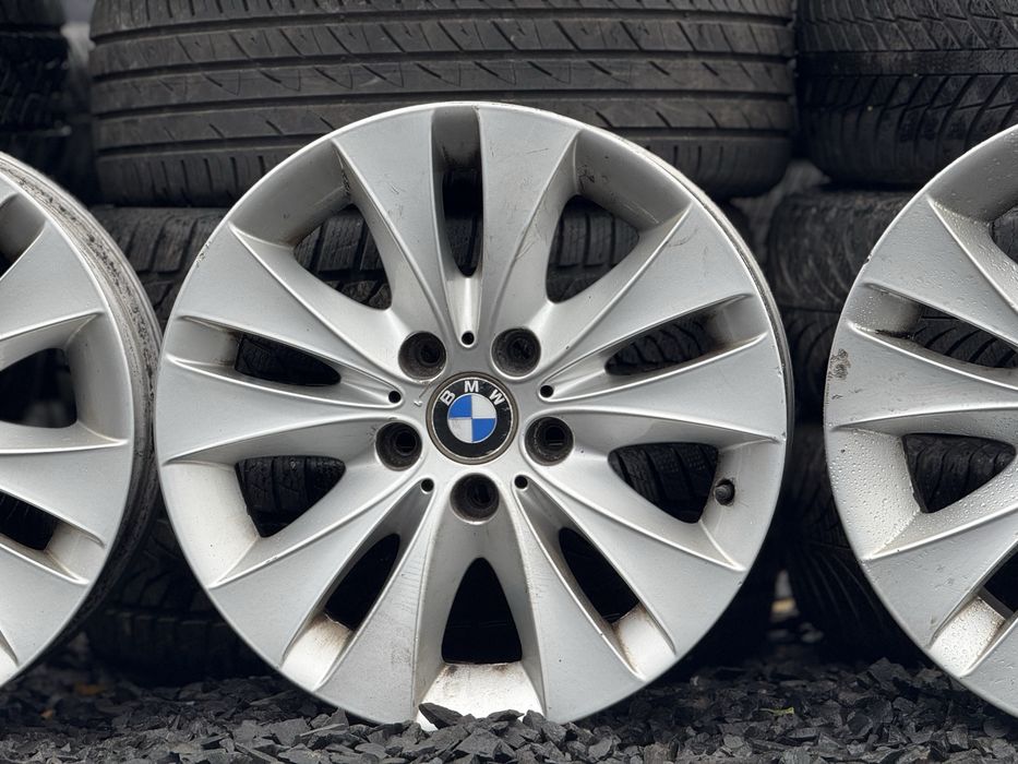 116 Стиль bmw e60 e61 Е60 диски R17 ET20 Титани Дискі титанові Е61 шро
