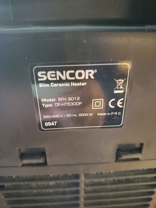 Ogrzewacz ceramiczny na pilota.