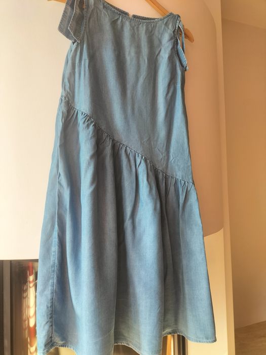 Jeansowa sukienka letnia