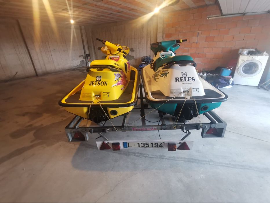 2 Motos de Água Sea Doo XP + Reboque Duplo T
